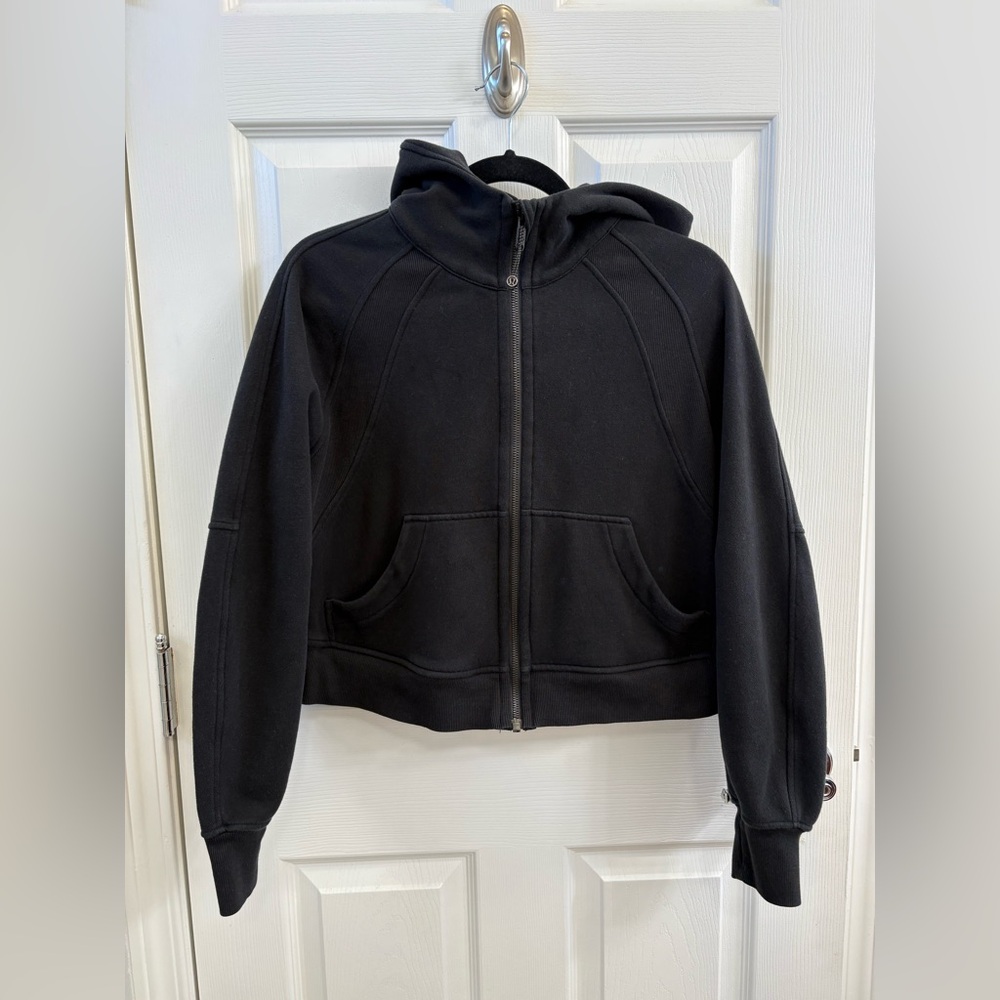 WORN 3-4X LULULEMON SCUBA OVERSIZED FULL ZIP XS/S